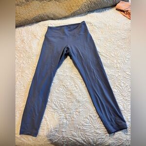 Lululemon Blue High-Waisted Leggings